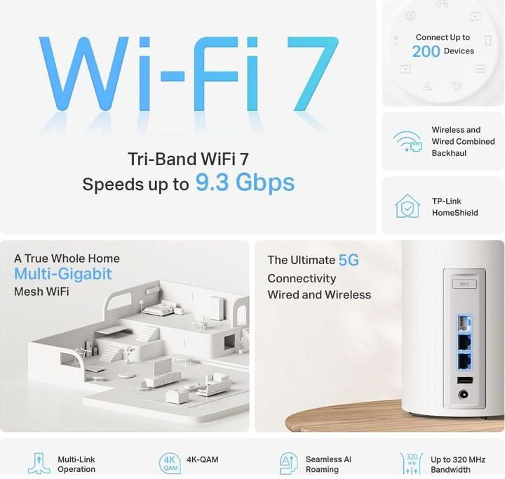 Actual product image TP-Link Deco BE65 Pro 3er Pack