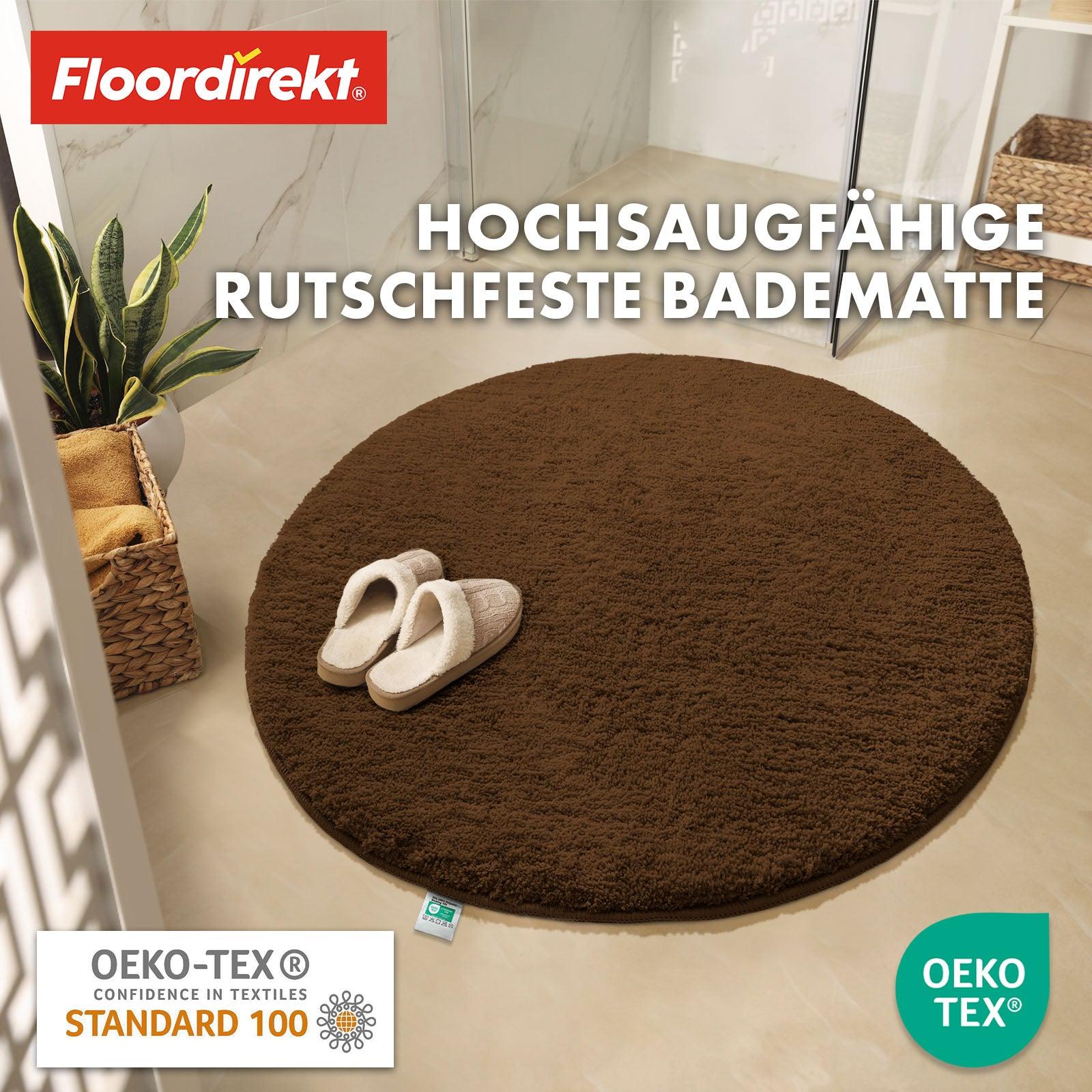 Thumbnail - Casa Pura, Badteppich, SKY Rund (95 x 95 x 3 cm)