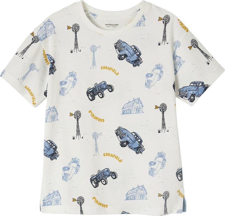 Produktbild Vertbaudet Jungen T-Shirt, Bauernhof-Motive Oeko-Tex (152)