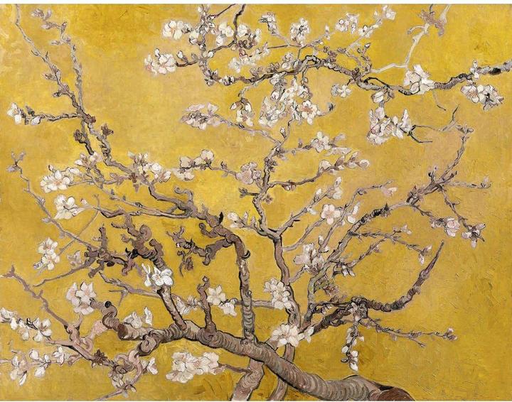 Actual product image Trenddeko van Gogh - Almond blossom ocher (336 x 260 cm)