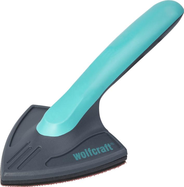 Actual product image wolfcraft wolfcraft 1 Eckenschleifer mit Klettgewebe 95mm