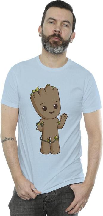 Image du produit - T-shirt AM GROOT CUTE GROOT - Homme (XXL)