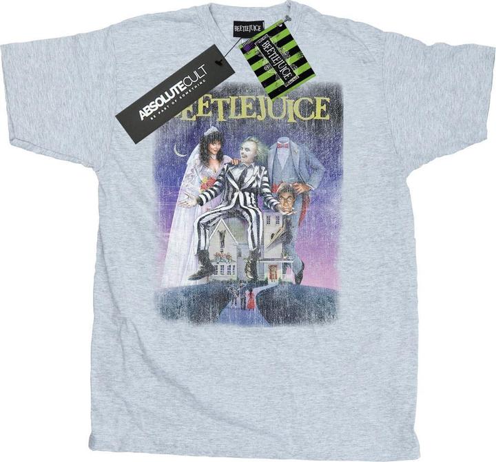 Produktbild Beetlejuice Distressed Poster TShirt (M)