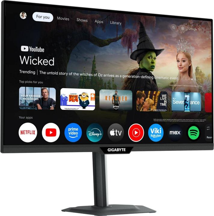 Produktbild Gigabyte M27QS (2560 x 1440 Pixel, 27")