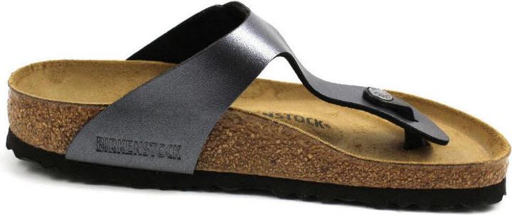 Actual product image Birkenstock Gizeh BF Metallic Black (38)