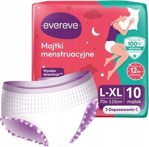 Image du produit Everlock Saugfähige Menstruationshöschen für Frauen 10 Stück L-XL