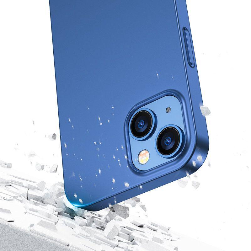 Thumbnail - Joyroom 360 Full Case front and back cover for iPhone 13 + tempered glass screen protector blue (JR- (1 Stück, Apple iPh...