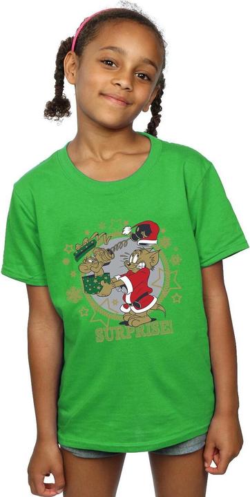 Produktbild Tom & Jerry Christmas Surprise TShirt Mädchen (140, 146)