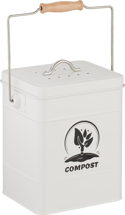 Produktbild Relaxdays Komposteimer mit Geruchsfilter 6 Liter (6 l)