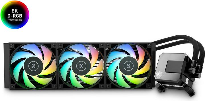 Actual product image EKWB EK-AIO Elite 360 D-RGB complete water cooling system