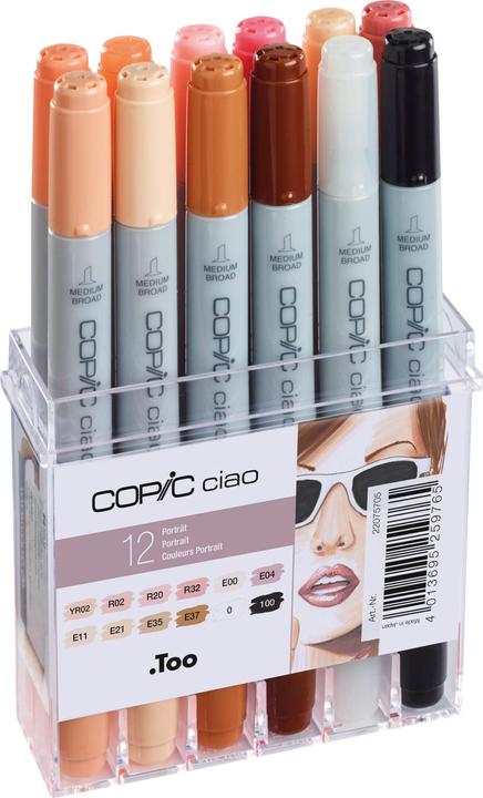 Produktbild Copic Hautfarben (12 x)