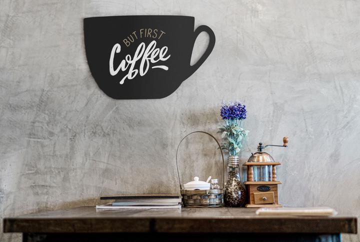 Produktbild Securit Silhouette Cup (Wandtafel, 44 x 29 cm)