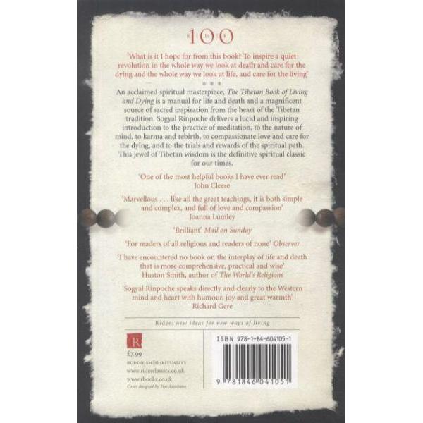 Thumbnail - The Tibetan Book of Living and Dying, Fachbücher von Sogyal (Rinpoche)