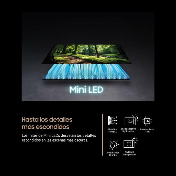 Image du produit Samsung TV AI Neo QLED 55" QN90F 2025, 4K, Mini LED sans reflet (55", 4K, 2025)