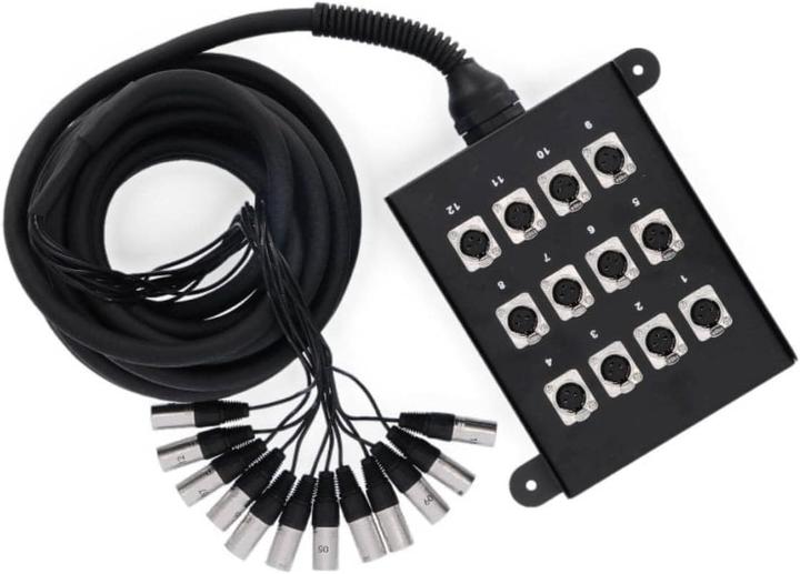 Actual product image AH Cables Multicore cable 10 m K12C10 An (10 m, XLR Cables)