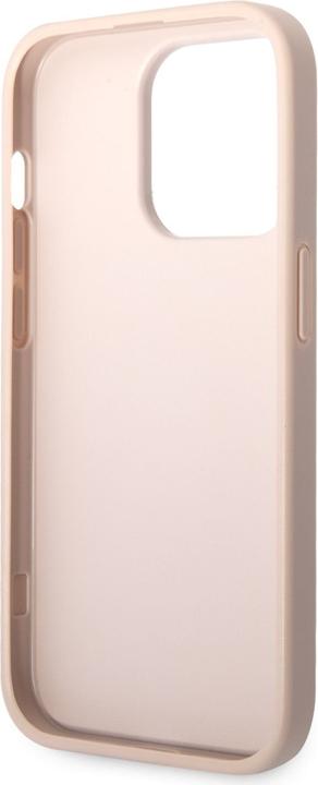 Image du produit Guess GUHCP14X4GMGPI iPhone 14 Pro Max 6,7" różowy/pink hardcase 4G Big Metal Logo (Apple iPhone 14 Pro Max)