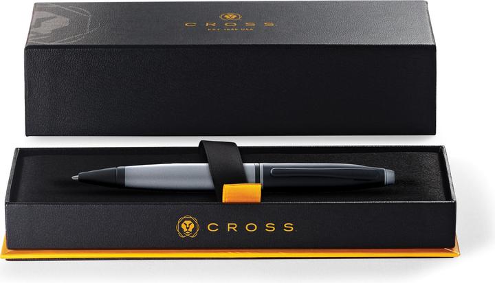 Produktbild Cross Kugelschreiber Calais Mattgrau/Schwarz in Geschenkbox (Mattgrau)