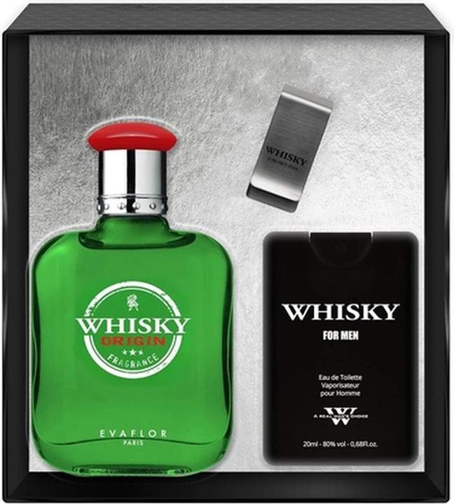 Actual product image NoName Whisky Origin Eau De Toilette Spray Set - 100ml And 20ml (Perfume set)