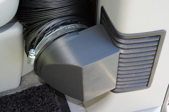 Actual product image CaliHeat V2 heated hose