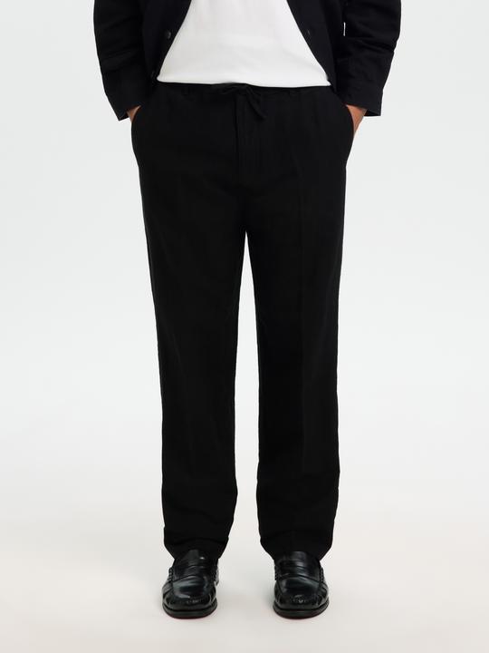 Produktbild Selected 196 Straight Fit Hose aus Leinengemisch (XS)