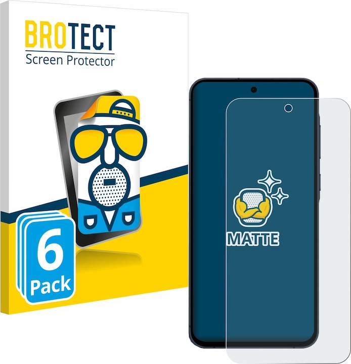 Produktbild BROTECT Entspiegelungs-Schutzfolie Displayschutz Matt (6 Stück, Samsung Galaxy A55)