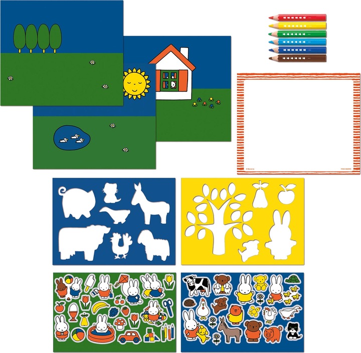 Actual product image Totum Miffy activity book