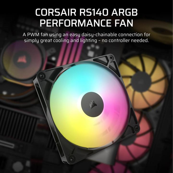 Image du produit Corsair RS140 ARGB (140 mm, 2 x)
