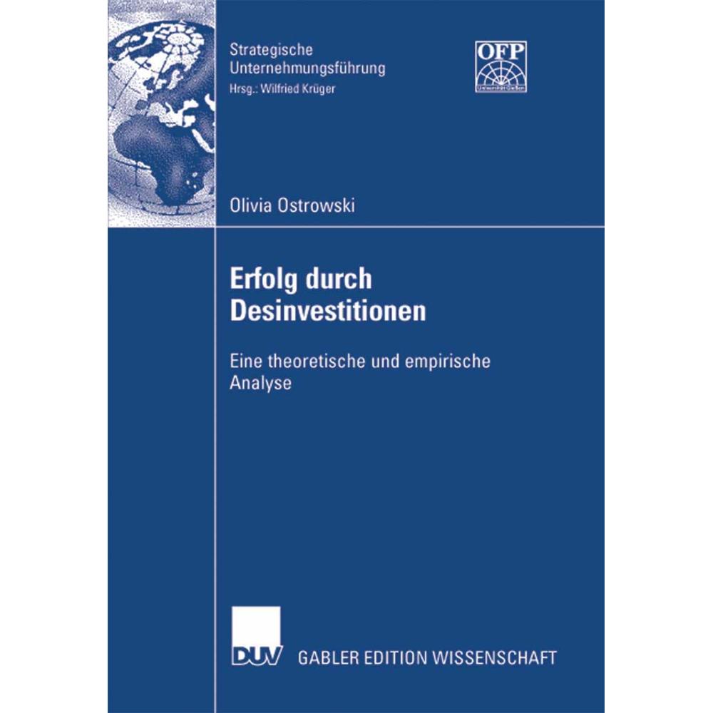 Erfolg durch Desinvestitionen, Fachbücher von Olivia Ostrowski
