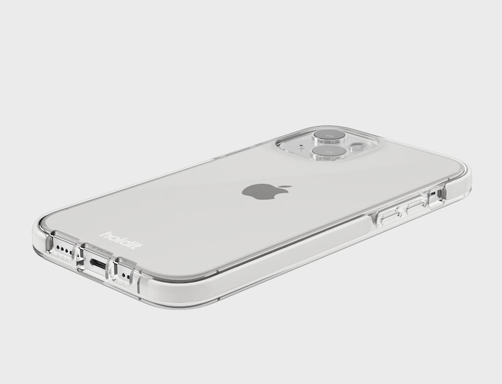 Image du produit Holdit Coque arrière Seethru iPhone 14 Blanc (Apple iPhone 14)