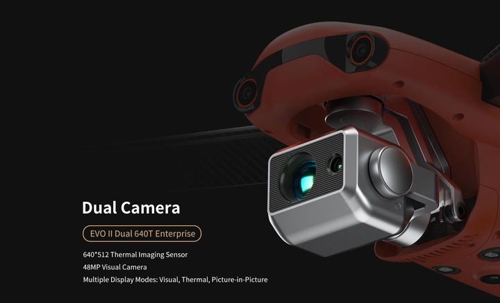 Produktbild Autel EVO II Dual 640T Enterprise, Rugged Bundle RTF (38 min, 1110 g, 48 Mpx)
