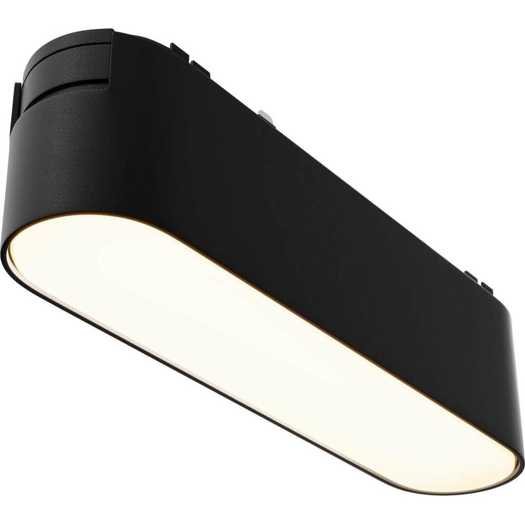 Maytoni, Zubehör Beleuchtung, Basis Magnet-Schinensystem RADITY 48V LED Stromschienenleuchte 6W 3000K Schwarz 90Ra Warmw...