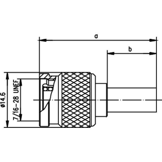 Thumbnail - Telegärtner TNC-Kabelstecker Crimp G01 50 Ohm, crimp/crimp, Basic, A2805, G01 (RG-58 C/U), YR 23092 Belden (CAT5), Netzw...