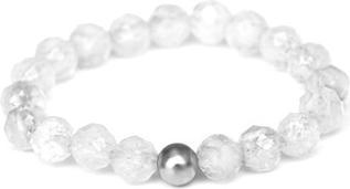 Agato Mineral Ring With Moonstone Pol-R06