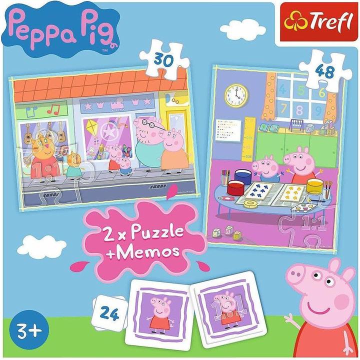 Produktbild Trefl PEP 2in1 Puzzles + Memo (30 Teile)