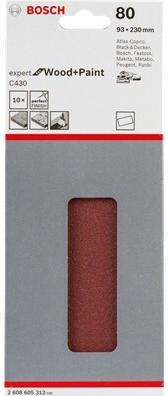 Image du produit Bosch Professional Zubehör Papier de sablage oscillant (60)
