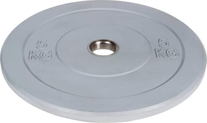 Actual product image Fitcom Colour Bumper Plate (1 x 5 kg)