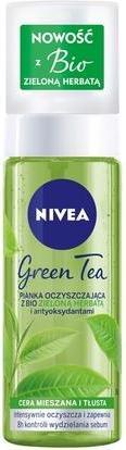 Immagine prodotto NIVEA Schiuma detergente per il viso al tè verde per pelli grasse e miste 150ml (Schiuma detergente, 150 ml)