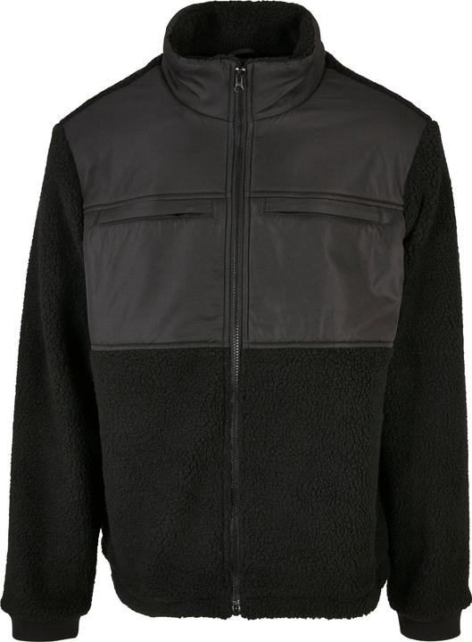 Actual product image Urban Classics Patched Sherpa Jacket - 19441 (5XL)