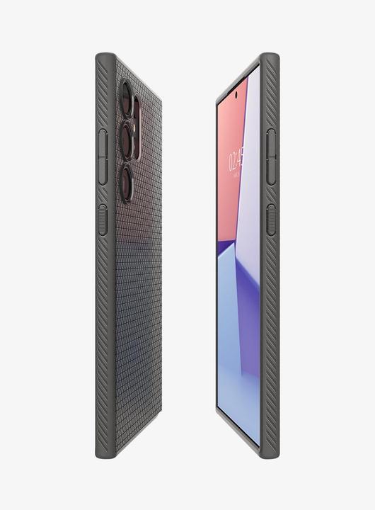 Actual product image Spigen Liquid Air S928 szary/marble grey ACS07448 (Samsung Galaxy S24 Ultra)