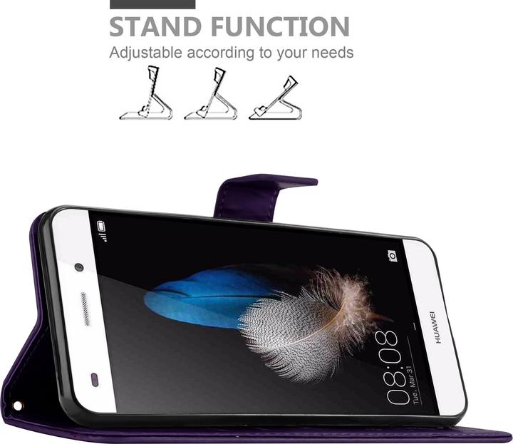 Immagine prodotto Cadorabo Copertina del libro di fiori (Huawei P8 Lite)