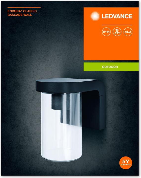 Produktbild Ledvance Endura Classic Cascade (E27, IP44)