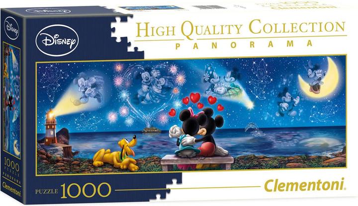Produktbild Clementoni Panorama Mickey & Minnie (1000 Teile)