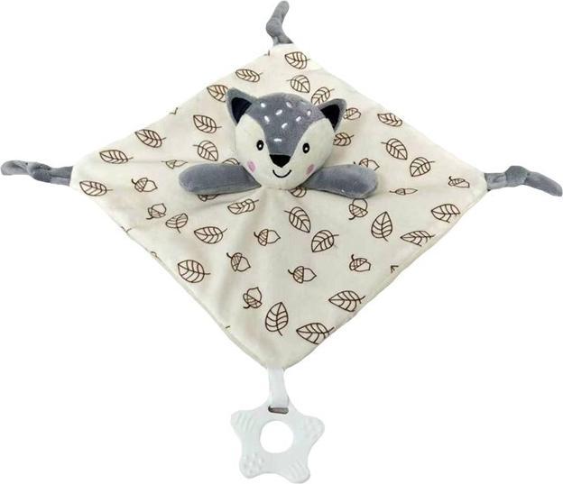 Tullo Miluś der Fuchs, grau, 25 cm