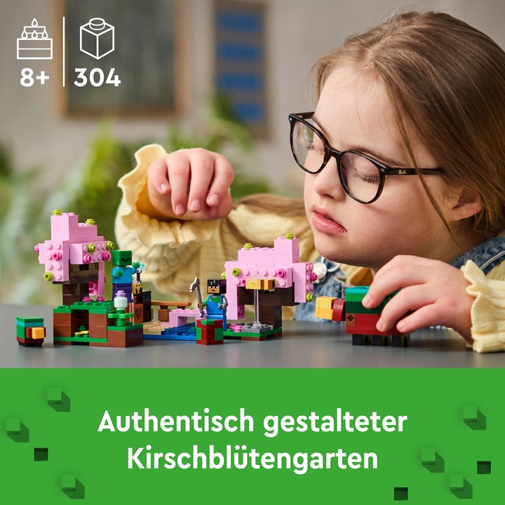 Image du produit LEGO Le jardin des cerisiers en fleurs (21260, LEGO Minecraft)