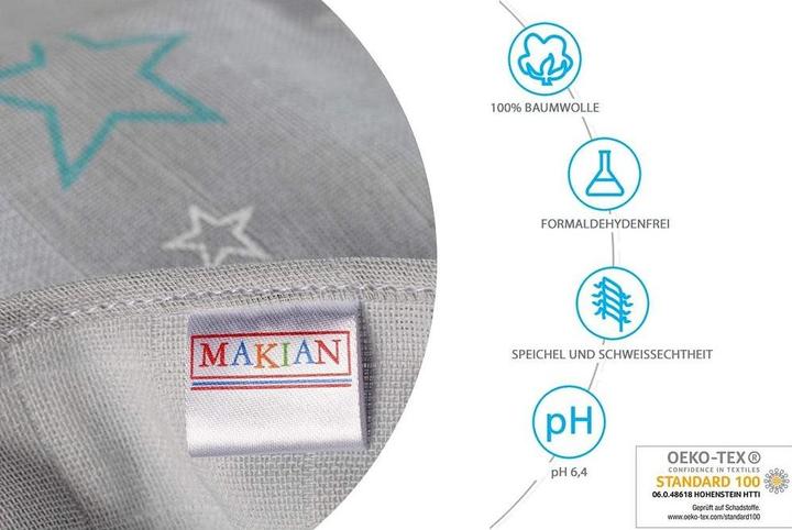 Image du produit Makian Ensemble de gaze (70 cm, 70 cm)