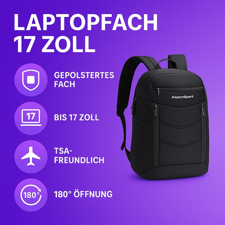 Immagine prodotto AspenSport Zaino tuttofare per donna e uomo (22 l)