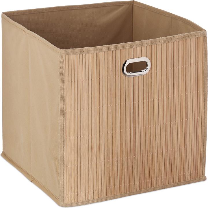Produktbild Relaxdays Aufbewahrungskorb (1 x, 31 x 31 x 31 cm)