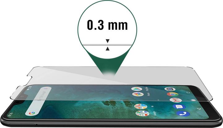 Actual product image Avizar Crystal clear film, glass screen protector (1 Piece, Xiaomi Mi A2 Lite?)