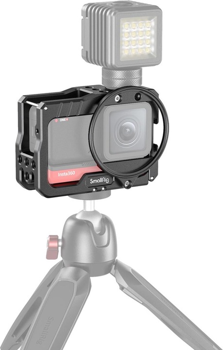Actual product image SmallRig Vlogging Cage and 52mm Filter Adapter for Insta360 ONE R 4K Edition 2901 (Cage)