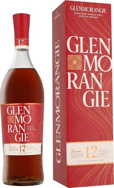 Immagine prodotto Glenmorangie Highland Single Malt Scotch Whiskey Lasanta (Single Malt, Whisky scozzese, 1 x 70 cl)